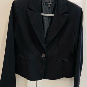 Rafaella Women's Elegant Black Suit Jacket